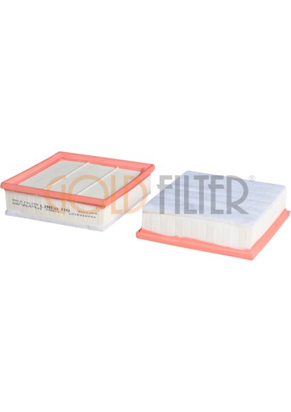 Hava Filtresi (Sungerlı) Lınea (07-) 1.4 1.6 M-Jet Doblo (10-) 1.6 2.0 (Jtd) Combo D (12-) Cdtı