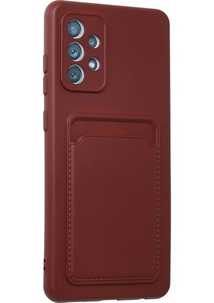 Samsung Galaxy A23 4g Kılıf Kelvin Kartvizitli Silikon - Bordo fiyatları