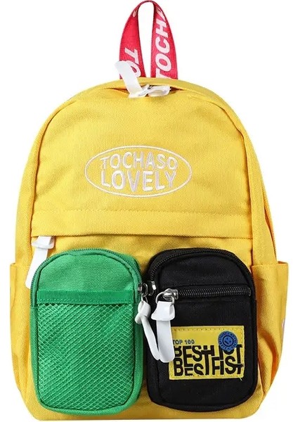 Çocuk Okul Çantaları Için Çocuk Sırt Çantası Anne Çocuk Çantaları Kız Toddler Sırt Çantası Sevimli Sırt Çantaları Okul Öncesi Çantalar Mochila De Hombre 백팩 Renk: Sarı/beden: Tek Beden (Yurt Dışından)