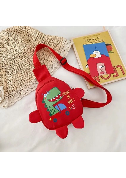 Sevimli Karikatür Yürümeye Başlayan Çocuk Omuz Çantaları Bebek Açık Seyahat Çocukları Messenger Çantaları Unisex Dinozor Mini Rahat Göğüs Bagcolor: 3 (Yurt Dışından)