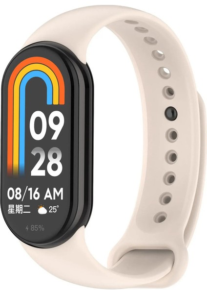 Xiaomi Mi Band 10 9 8 Yedek Bilezik Xiaomi Mi Band 9 Sport Smart Smart Stance Band Aksesuarları Band Renk: Dinlenme Beyaz/bant Genişliği: Mı Band 9 Için (Yurt Dışından)