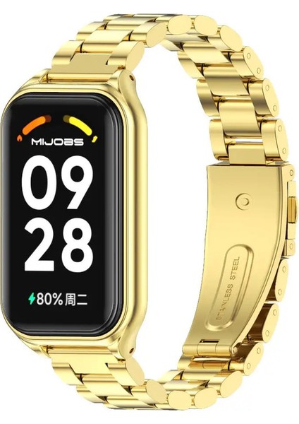 Mı Band 9 Aktif Bileklik Mi Band 8 Aktif Bilek Saat Bandı Redmi Band 2 Için Aktif Bilek Kayışı 2 3 Redmi Smart Band 2 Bileklik Renk: Metal Altın/boyut: Redmi Band 2 Için (Yurt Dışından)