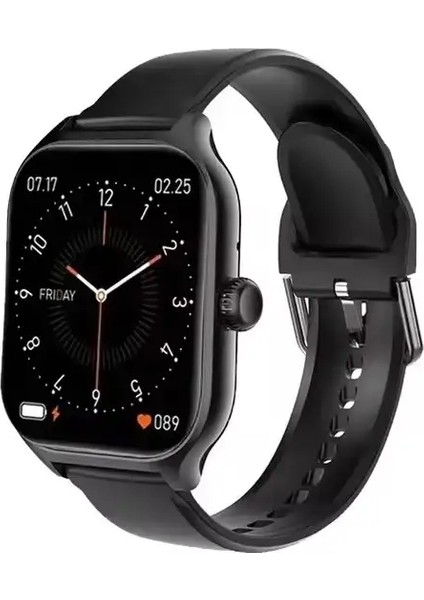 Akıllı İzle GTS Erkek Kadın 1.77 Tam Dokunmatik Ekran Spor Fitness İzle Bluetooth Çağrı Android Telefon Dijital Çok Alanlı SmartWatchColor: Siyah (Yurt Dışından)