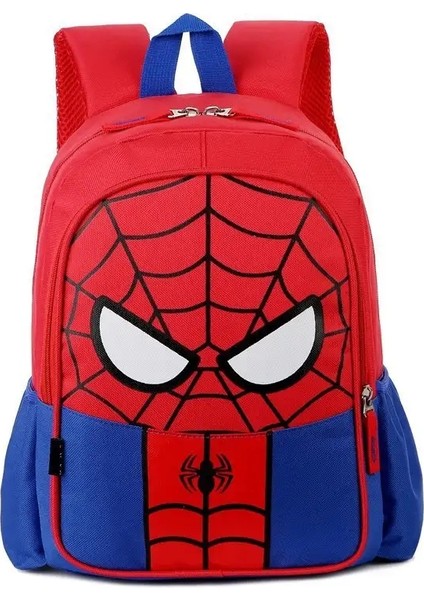 3pcs Marvel Spider-Man Sırt Çantası Sıradan Hafif Karikatür Tasarımı Okul Çantası- Sırt Çantası, Pencil Kılıfı, Öğle Yemeği Bagcolor: Sırt Çantası Içerir (Yurt Dışından)