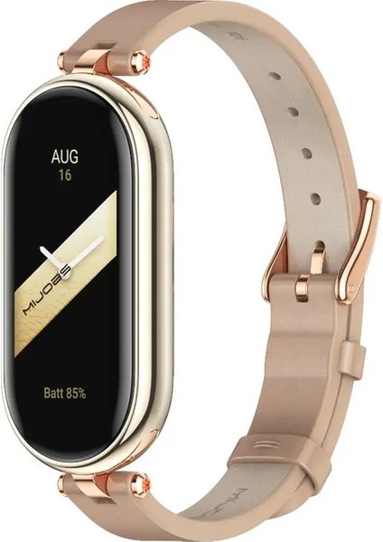 Mı Bant 10 9 8 7 6 5 4 3 Mı Bant 8 Mı Band 8 Deri Tarıs Band Bant Bant 7 Correa Renk: Kayısı Gül Altın/boyut: Mı Band 10 8 Için Strap (Yurt Dışından)