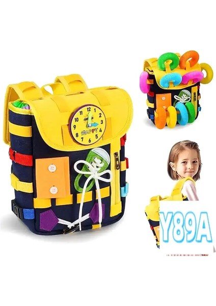 Noel Hediyesi Diy Felt Çanta Sırt Çantası Çocuklar Için 11 Inç H x 9 Inç L x 3.9 Inç Wcolor: Gösterildiği Gibi (Yurt Dışından)