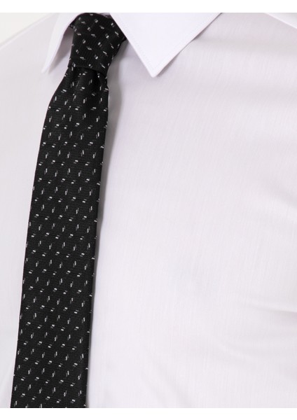 Erkek Beyaz Slim Fit Non Iron Pamuk Karışımlı Klasik Gömlek 50305838-VR013