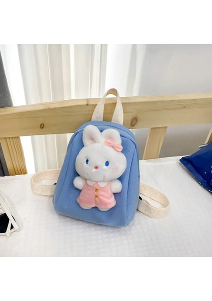 Çocuk Karikatür Sırt Çantaları Için Çocuklar Sırt Çantası Tavşan Toddler Sırt Çantası Ana Çocuk Çantaları Kız Okul Çantaları Okul Öncesi Çantalar Için Renk: Mavi/boyut: Tek Beden (Yurt Dışından)