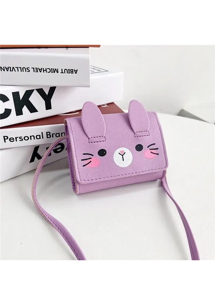 Sıcak Satış Sevimli Karikatür Kedi Çocukları Sırt Çantası Messenger Çanta Para Çantaları Çanta Erkek Kızlar Mini Omuz Çantası Okul Için Backpackcolor: Beyaz (Yurt Dışından)