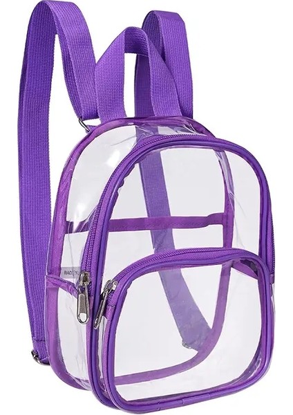 Pvc Şeffaf Çanta Açık Seyahat Sırt Çantası Omuz Çantası Kayış Kitap Spor Alanı Onaylanmış Su Geçirmez Mini Seyahat Okul Çantası Çocuk Rengi: E/boyut: Resim Olarak Resim: (Yurt Dışından)