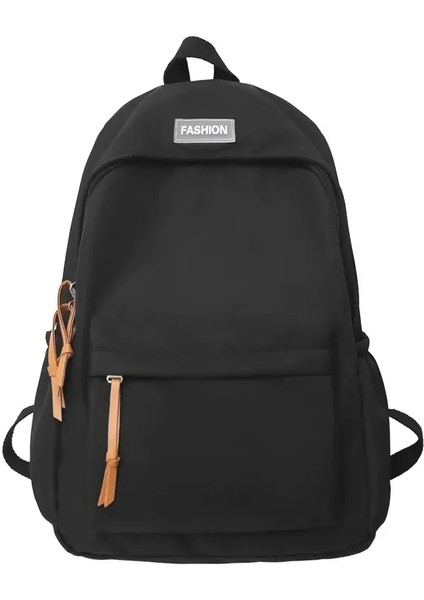 Kawaii Büyük Kapasiteli Su Geçirmez Kolej Sırt Çantası Kore Sürümü Basit Okul Çantaları Moda Kadın Dizüstü Bilgisayar Sırt Çantası Seyahat Kitabı Bagcolor: Siyah (Yurt Dışından)