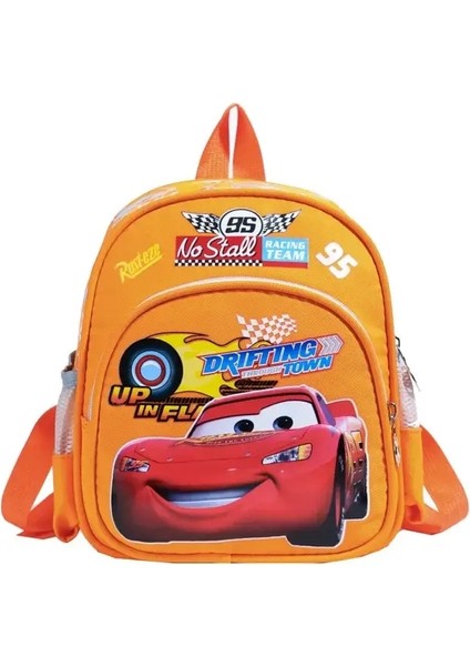 Disney Yeni Karikatür Lightning Mcqueen Anaokulu Schoolbag Kız 3-6 Yaşında Sırt Çantası Kar Beyaz Sevimli Hafif Sırt Çantası Renk: E (Yurt Dışından)