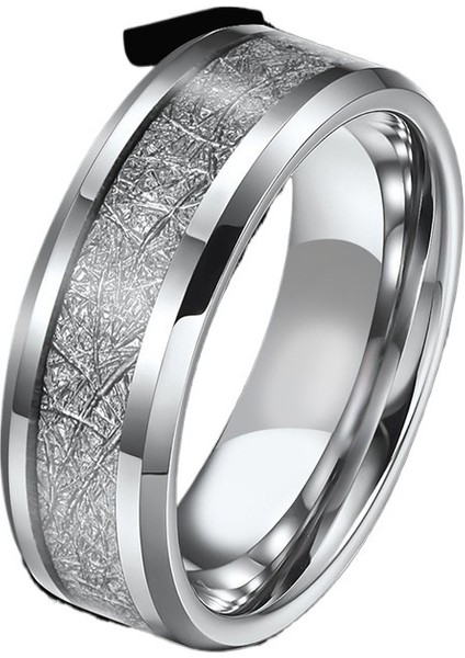 Erkekler ve Kadınlar Için Şık ve Zarif Titanyum Çelik Yüzükler (Yurt Dışından)
