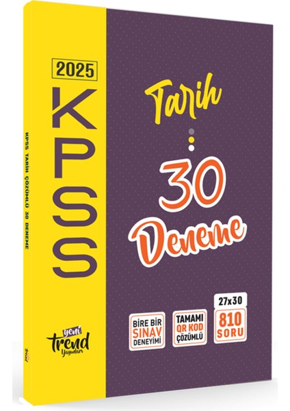 Kpss Lisanss-Ön Lisans-Ortaöğretim Tarih 30 Lu Çözümlü Deneme