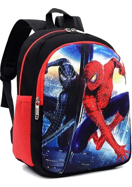 Anaokulu Çocuklar Sırt Çantası Karikatür Anime Boy Modeli Örümcek Adam Küçük Schoolbag 2-5 Yaşındaki Yeni Çocuklar Çanta Renkleri: C (Yurt Dışından)