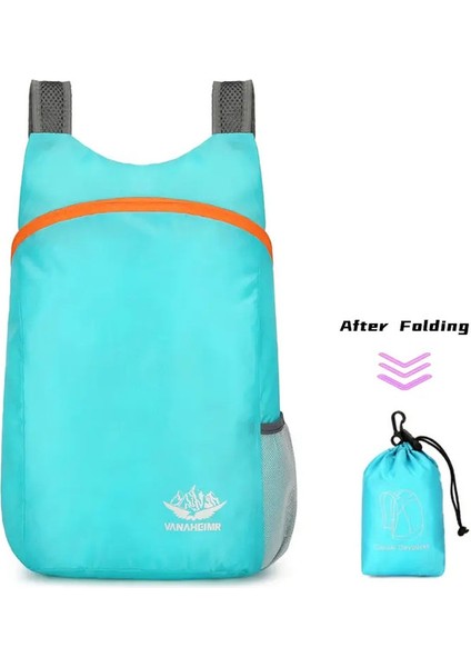 Hafif Katlanabilir Sırt Çantası - Açık Hava Yürüyüşü, Kamp ve Günlük Usecolor Için Taşınabilir Kompakt Seyahat Çantası: Stil C (Yurt Dışından)