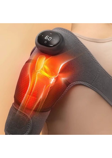 Şarjlı Diz Omuz ve Dirsek Masaj Aleti – 7W Güç, 1800MAH Batarya, 3 Masaj Modu, Isıtmalı – Tip-C Girişli Ergonomik Diz Omuz Dirsek Masaj Cihazı LY-1005 fırsatları