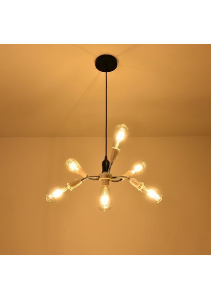 E27 LED Ampul Ayırıcı Adaptörü Ayarlanabilir Işık Tutucu Soket Dönüştürücü Ev Ofis Sergi Işık Tutucu 5 Kafa (Yurt Dışından) indirimleri