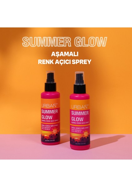 Summer Glow Aşamalı Kalıcı Renk Açıcı Saç Spreyi - 150 ML fırsatları