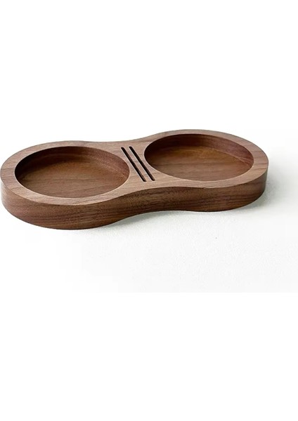 Evrensel Kahve Gereçleri Saklama Tabanı, 51-58MM Ceviz Toz Dağıtıcı ve Su Dağıtım Ağı (Yurt Dışından)