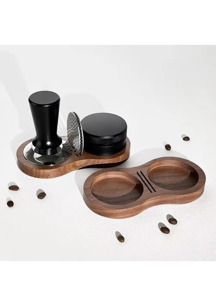 Evrensel Kahve Gereçleri Saklama Tabanı, 51-58MM Ceviz Toz Dağıtıcı ve Su Dağıtım Ağı (Yurt Dışından) fırsatları