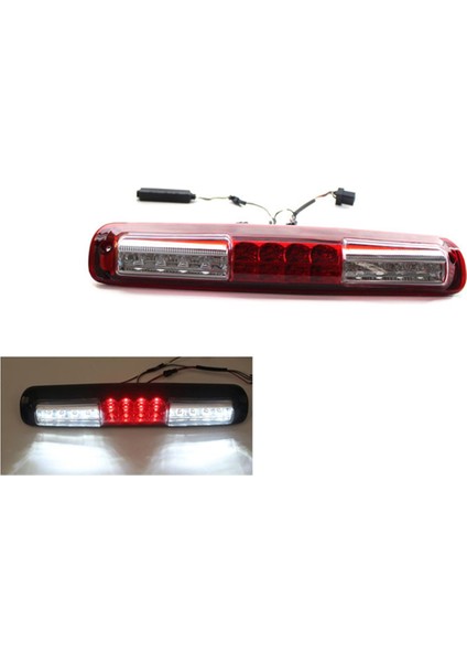 16525205 Araba Arka 3. Ek Fren Lambaları Yüksek Fren Durdurucu Chevy Silverado Gmc Sierra 1999-2006 5978318 Kırmızı (Yurt Dışından)