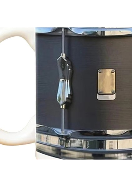 Vintage Davul Tasarım Kupalar 350ML Seramik Bardak Çay Kahve Meyve Suyu ve Süt Içecek Kapları Ev Ofis Masaüstü Kalem Tutucu Davulcular (Yurt Dışından) modelleri