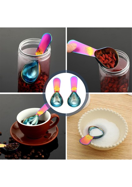 15ML ve 30ML Paslanmaz Çelik Kahve Kaşığı Seti, Kahve Potu Için Küçük Kaşık, Öğütülmüş Kahve Için Ölçü Kaşığı, (Yurt Dışından) modelleri