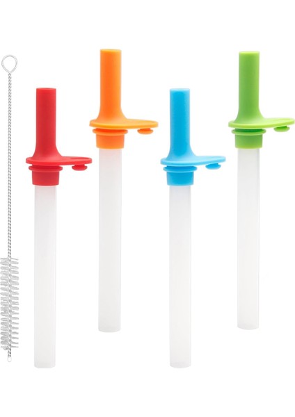 Zak Designs Kelso 15 Oz Su Şişesi Için Yedek Pipetler ve Isırma Vanası, Yeniden Kullanılabilir Pipetler Bardak Yedek Pipetleri (Yurt Dışından)