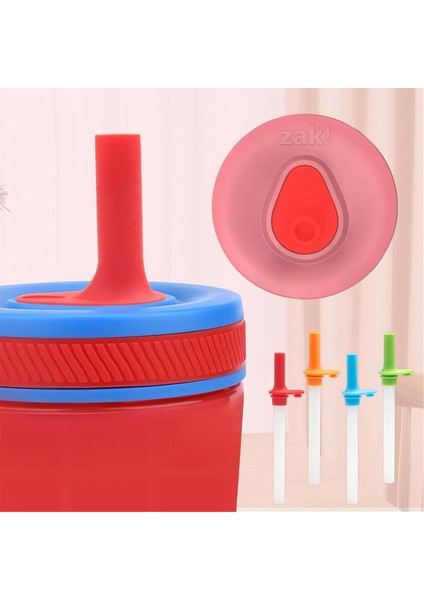Zak Designs Kelso 15 Oz Su Şişesi Için Yedek Pipetler ve Isırma Vanası, Yeniden Kullanılabilir Pipetler Bardak Yedek Pipetleri (Yurt Dışından) fırsatları