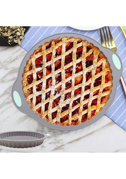 Pizza Tavası Yuvarlak Dantel Kek Kalıbı Pasta Pişirme Tavası Pişirme Kolay Kalıptan Çıkarma Pişirme Tavası Mutfak Aletleri (Yurt Dışından) indirimleri