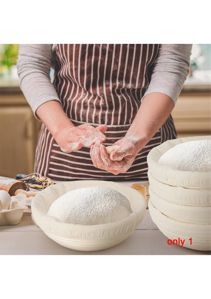 Yuvarlak Ekşi Maya Mayalama Sepeti Seti Ekmek Yapma Sepeti Ekmek Mayalama Sepeti Seti, Ekşi Maya Pişirme Malzemeleri (Yurt Dışından) indirimleri