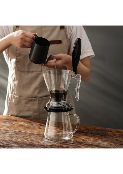 Kapaklı Büyük Kapasiteli Kahve Filtre Kupası - El Demleme Damlama Kahve ve Çay Demleme Aparatı, Espresso Pot, Buzlu Içecekler Için Ideal (Yurt Dışından) fiyatları