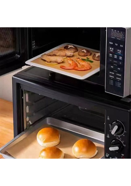 Fırın ve Hava Fritözü Için 200 Adet Yapışmaz Pişirme Kağıdı, Pişirme ve Izgara Için Kesilebilir Yağ Emici Parşömen Levhaları (Yurt Dışından) modelleri