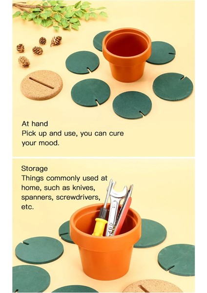 Kaktüs Bardak Altlıkları Isı Yalıtımı Kendin Yap Ev Sofra Takımı Kahve Kupası Tutucu Bardak Altlıkları Zarif Kaktüs Bitkisi Şekli (Yurt Dışından)