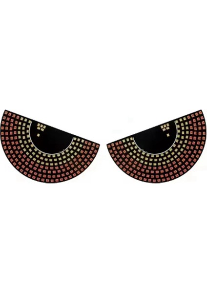 Araba Uyarı Strobu Için LED Işık Sinyal Işıkları Esnek Matris Panel Işığı USB Tak-Çalıştır Araba Ön Cam Dekoru B (Yurt Dışından)