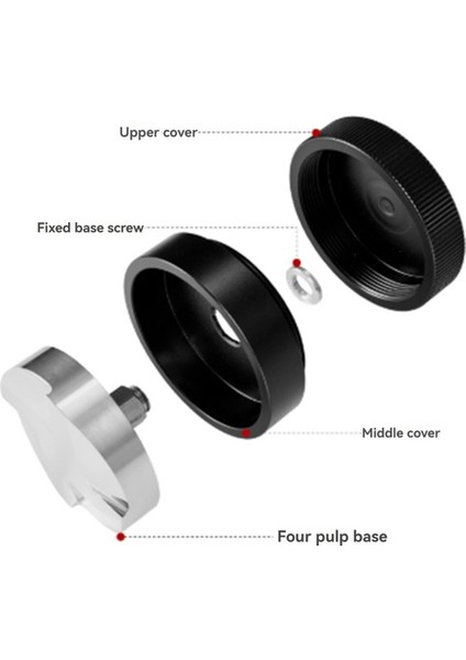 Kahve Dağıtıcı Tamper Dört Kürek Taban Çelik Toz Çekiç Aksesuar Kendiliğinden Boşalan Kahve Tozu Dağıtıcı 58.35MM (Yurt Dışından) fiyatları