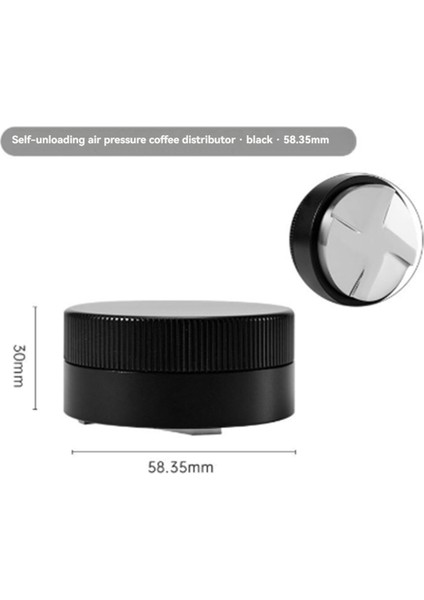 Kahve Dağıtıcı Tamper Dört Kürek Taban Çelik Toz Çekiç Aksesuar Kendiliğinden Boşalan Kahve Tozu Dağıtıcı 58.35MM (Yurt Dışından) indirimleri