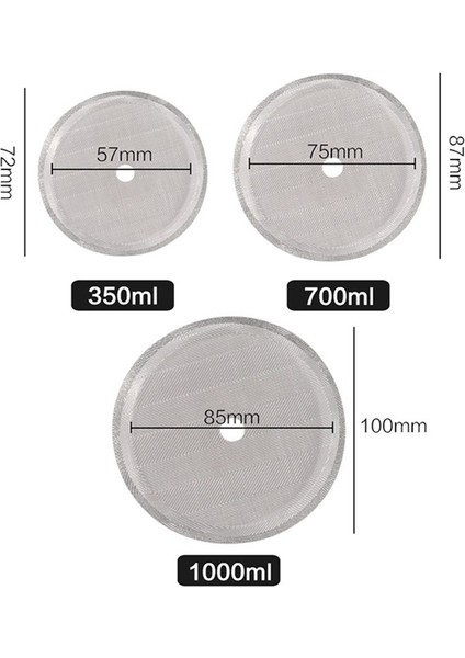 Kahve Filtre Ağı Tekrar Kullanılabilir Kahve Filtre Ağı French Press Kahve Makinesi ve Çay Filtresi B Için Uygun (Yurt Dışından) fırsatları