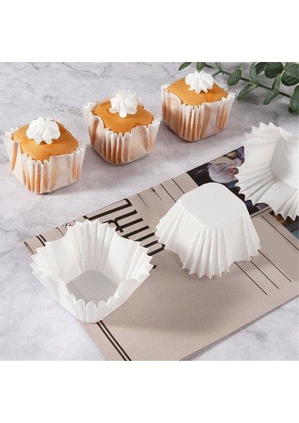 100 Adet Kare Kek Kapları, Yapışmaz Isıya Dayanıklı Kağıt Pişirme Kapları Tatlılar Için, Yağ Geçirmez Fırın Güvenli (Yurt Dışından) fiyatları