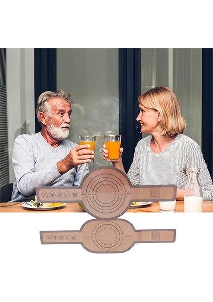 Yalıtım Pedi Yuvarlak Taban ve Oval Taban Seti Uzun Saplı Ped Haşlanmaya Karşı Kolay Tutulan Ekmek Transfer Pedi B (Yurt Dışından) fırsatları