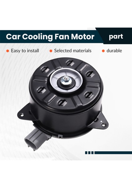Toyota Lexus Vıos Yaris Previa Rav4 Corolla ES330 Rh Seven Leaf Fan Motor Soğutma Fanı Motoru 16363-0T040 (Yurt Dışından) fırsatları