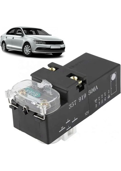 Yeni Yüksek Kaliteli Araba Motor Soğutma Fanı Kontrol Ünitesi Modülü Rölesi 357919506A 3A0919506 Volkswagen Golf Jetta Passat (Yurt Dışından) indirimleri
