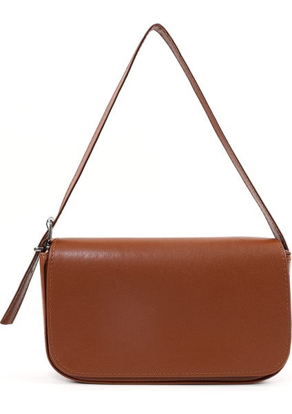 Taba SHK183 Kapaklı Suni Deri Ayarlanabilir Askılı Baget Model El, Kol ve Omuz Çantası