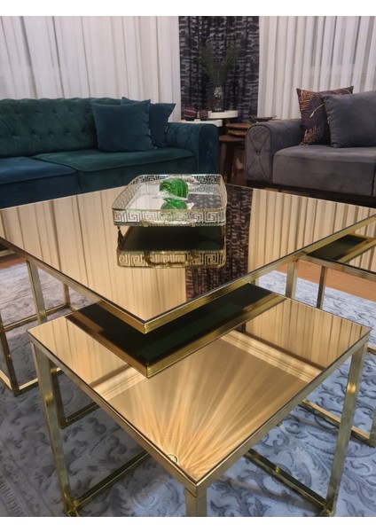 Kare Pizza Orta Sehpa