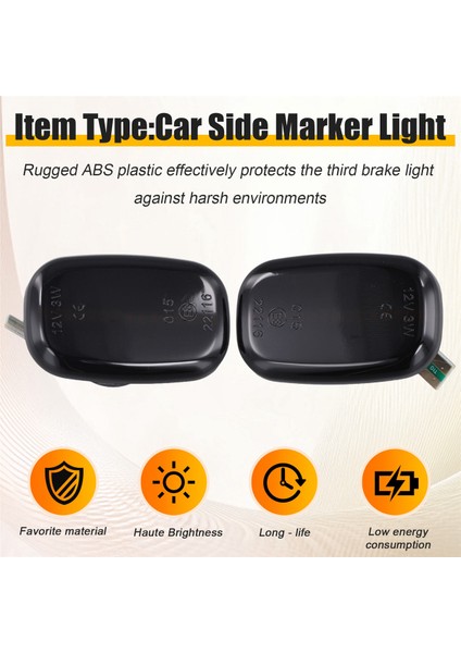 Araba LED Ön Yan Işaret Işığı Dinamik Dönüş Sinyal Lambası Toyota Camry Avensis Corolla Hilux Rav4 Lexus Rx Gs (Yurt Dışından) fırsatları