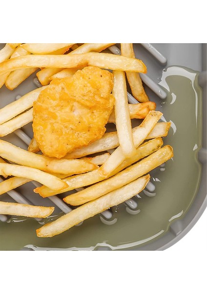 3 Adet Hava Fritözü Silikon Kaplamaları Kare Hava Fritözü Kaplamaları 8.2 Inç Hava Fritözü Tencere 4-8 Qt Hava Fritözü Sepet Aksesuarları (Yurt Dışından) indirimleri