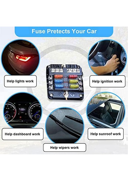 300 Parça Araba Sigorta Kombinasyon Kiti, Mini Çip Araba Sigortaları Standart Araba Sigortaları Arabalar Mikro Sigortalar Çinko (Yurt Dışından) modelleri