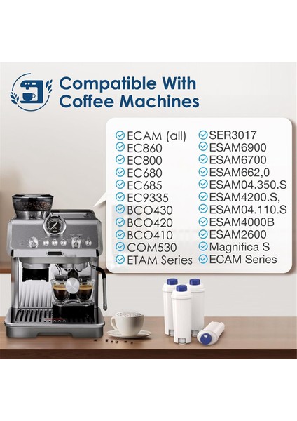 2 Adet DLSC002 Su Filtresi Delonghi Etam EC680 Kahve Makineleri Için Yedek Aktif Karbon Yumuşatıcı Kahve Filtresi (Yurt Dışından) fırsatları