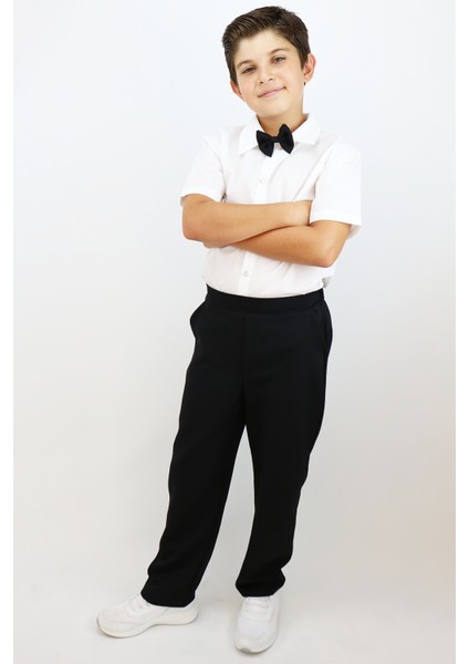 Erkek Çocuk Santino Papyonlu Alt Üst Takım 23 Nisan 29 Ekim 10 Kasım 19 Mayıs Gösteri Kıyafeti